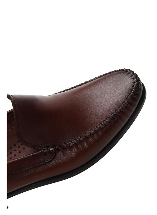 Derimod Kahverengi Erkek Deri Loafer 25SFD754018 - Görsel 8