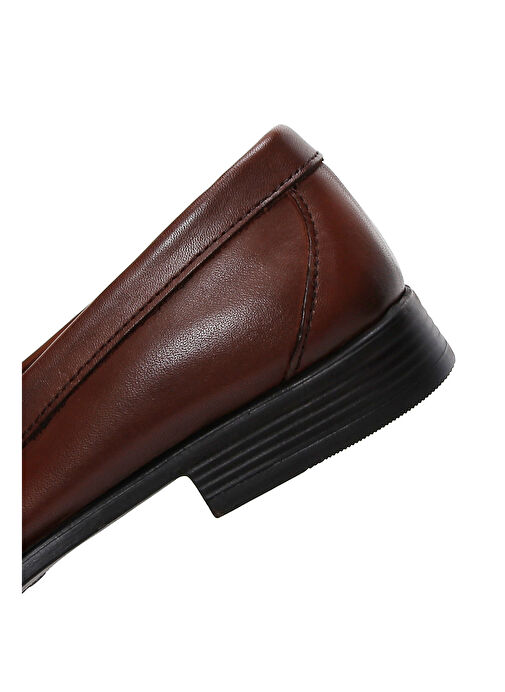 Derimod Kahverengi Erkek Deri Loafer 25SFD754018 - Görsel 9