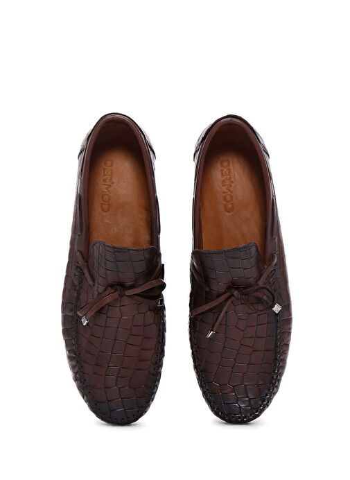 Derimod Derimod Kahverengi Erkek Deri Loafer 25SFD7544E3 | Boyner Kahverengi - 7. görsel