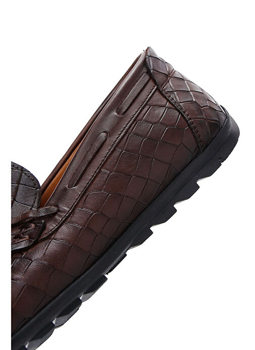 Derimod Derimod Kahverengi Erkek Deri Loafer 25SFD7544E3 | Boyner Kahverengi - 8. görsel