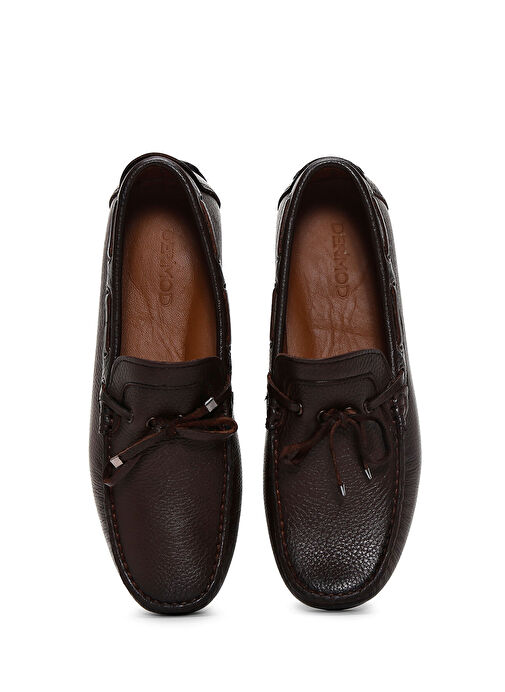 Derimod Siyah Erkek Deri Loafer 25SFD7548FT - Görsel 7