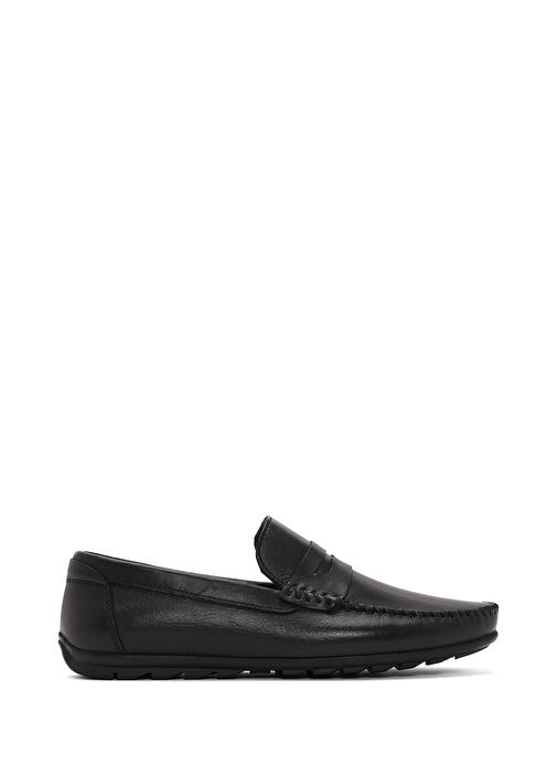 Derimod Siyah Erkek Deri Loafer 25SFD755018 - Görsel 2