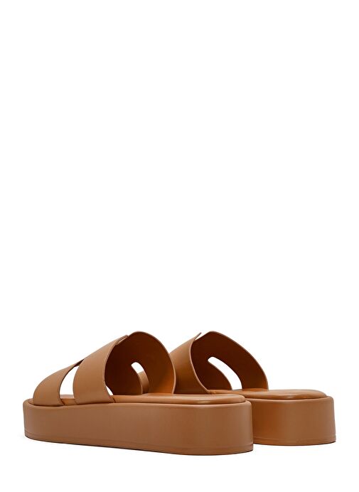 Kadın Taba Kalın Tabanlı Terlik 25SFE480818 - Görsel 6