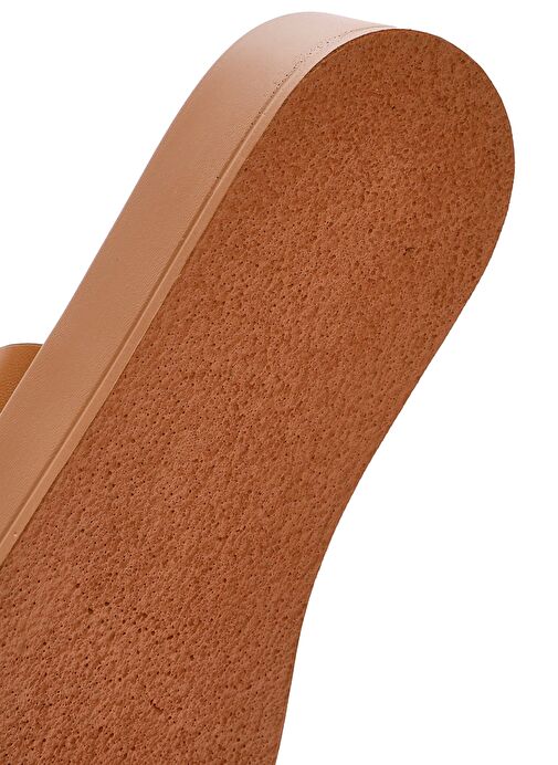 Kadın Taba Kalın Tabanlı Terlik 25SFE480818 - Görsel 9