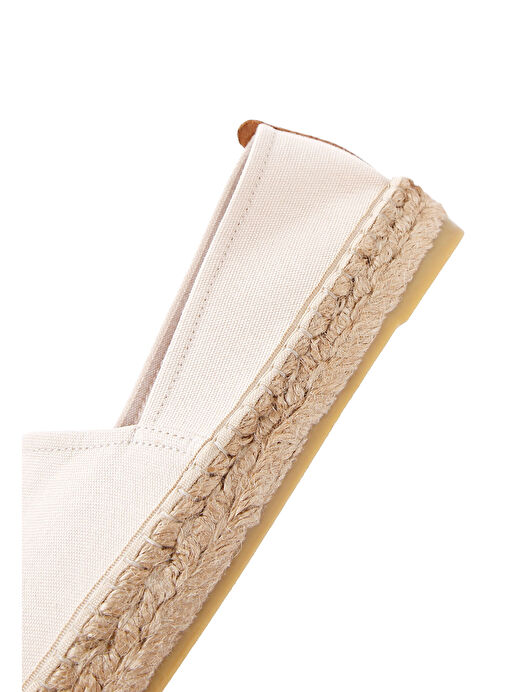 Derimod Bej Kadın Kumaş Espadril 25SFD20566F - Görsel 8