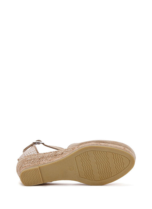 Derimod Bej Kadın Espadril 25SFD205710 - Görsel 5