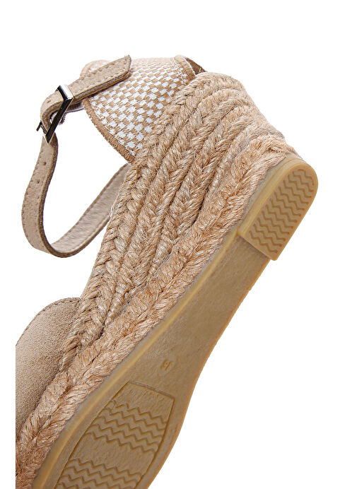 Derimod Bej Kadın Espadril 25SFD205710 - Görsel 8