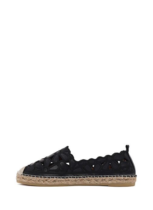 Kadın Siyah Espadril 25SFD205514 - Görsel 5