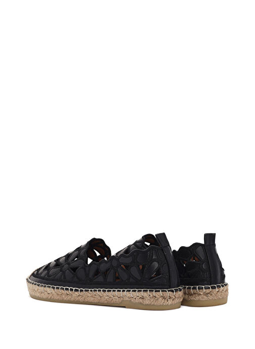 Kadın Siyah Espadril 25SFD205514 - Görsel 8