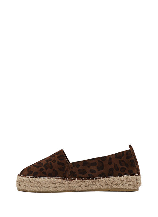 Derimod Derimod Belirsiz Kadın Leopar Espadril 25SFD207110 Casual Ayakkabı | Boyner Belirsiz - 3. görsel