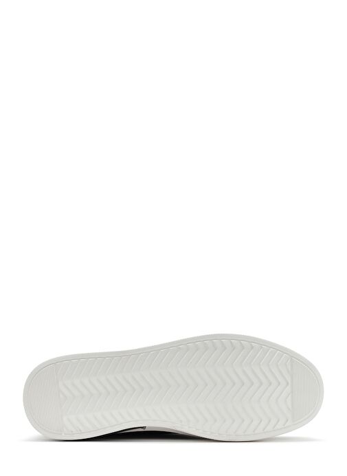 Erkek Kahverengi Bağcıklı Deri Sneaker 25SFD692518 - Görsel 5