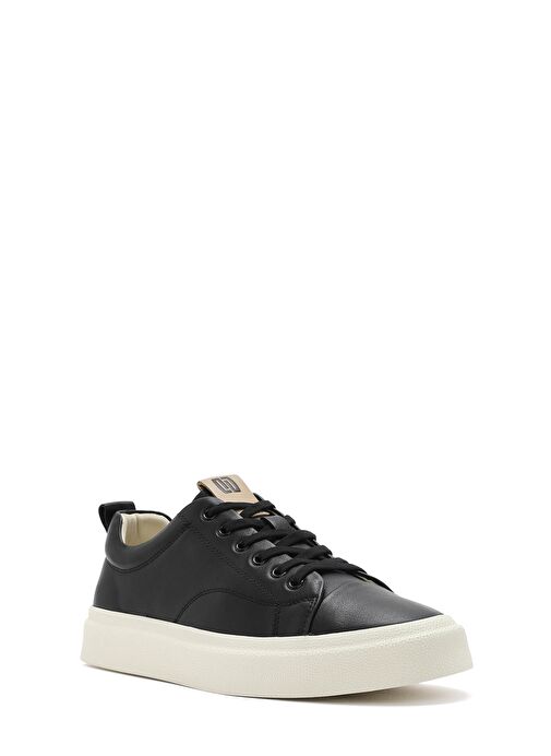 Derimod Derimod Erkek Siyah Bağcıklı Deri Sneaker 25SFD692718 Boyner'de! Siyah - 7. görsel