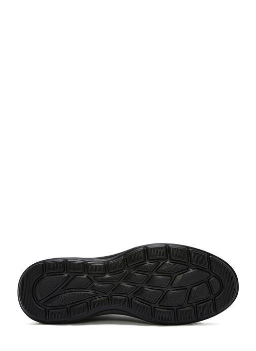 Erkek Siyah Bağcıklı Deri Casual Ayakkabı 25SFD694718 - Görsel 5