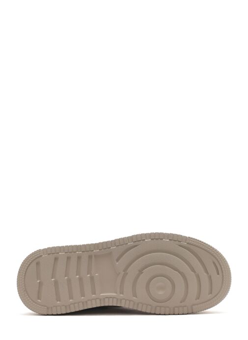 Erkek Bej Bağcıklı Kalın Tabanlı Sneaker 25SFD69366F - Görsel 5