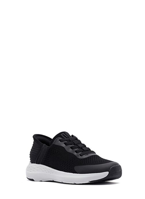 Derimod Zero Erkek Siyah Kalın Tabanlı Kumaş Sneaker 25SFD69486F - Görsel 7