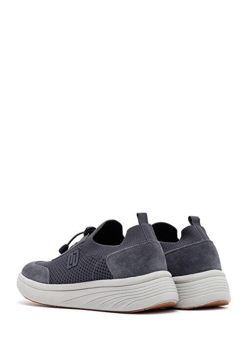 Derimod Zero Erkek Gri Kalın Tabanlı Kumaş Sneaker 25SFD69506F - Görsel 6