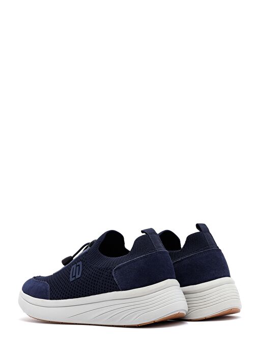 Derimod Zero Erkek Lacivert Kalın Tabanlı Kumaş Sneaker 25SFD69506F - Görsel 6