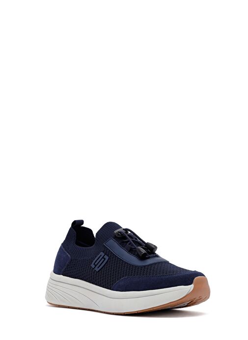 Derimod Zero Erkek Lacivert Kalın Tabanlı Kumaş Sneaker 25SFD69506F - Görsel 7