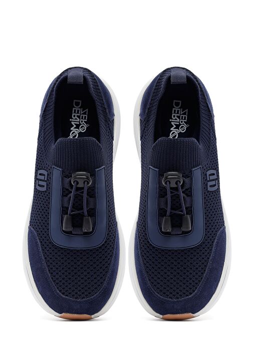 Derimod Zero Erkek Lacivert Kalın Tabanlı Kumaş Sneaker 25SFD69506F - Görsel 8