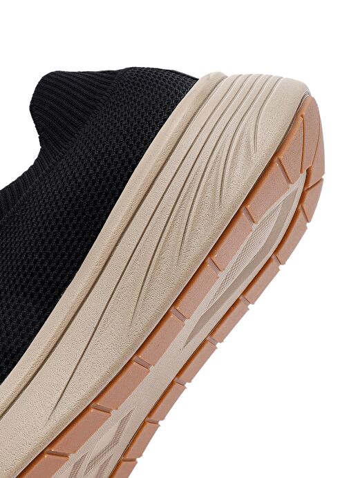 Derimod Zero Erkek Siyah Kalın Tabanlı Kumaş Sneaker 25SFD69526F - Görsel 9