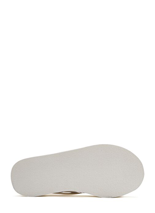 Kadın Beyaz Kalın Tabanlı Sandalet 25SFE481318 - Görsel 5