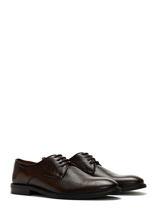 Derimod Derimod Erkek Kahverengi Bağcıklı Deri Klasik Ayakkabı 25SFD6002FT | Boyner Kahverengi - 4. görsel