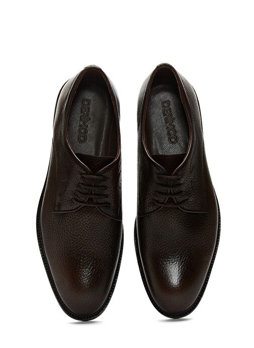 Derimod Derimod Erkek Kahverengi Bağcıklı Deri Klasik Ayakkabı 25SFD6002FT | Boyner Kahverengi - 7. görsel