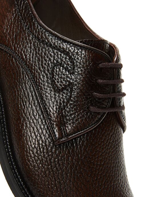 Derimod Derimod Erkek Kahverengi Bağcıklı Deri Klasik Ayakkabı 25SFD6002FT | Boyner Kahverengi - 8. görsel