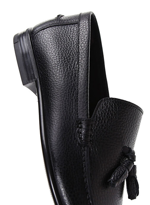 Derimod Siyah Erkek Deri Loafer 25SFD6004FT - Görsel 8