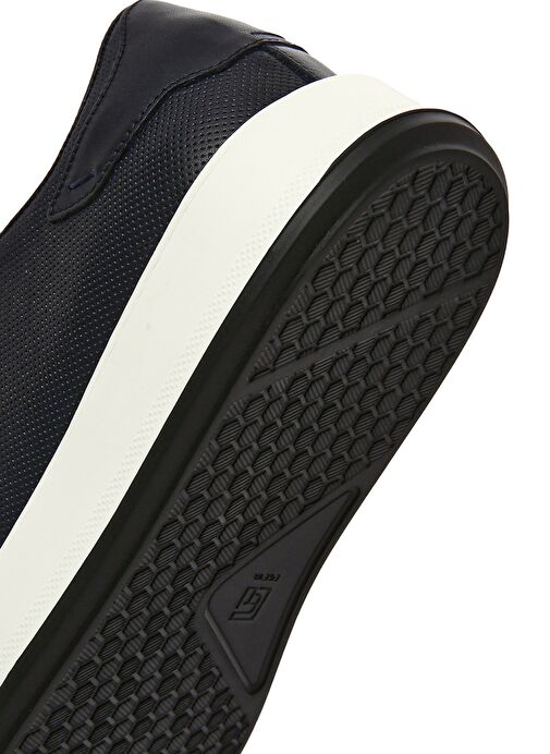 Derimod Derimod Erkek Lacivert Bağcıklı Kalın Tabanlı Deri Sneaker 25SFD610618 | Boyner Lacivert - 9. görsel