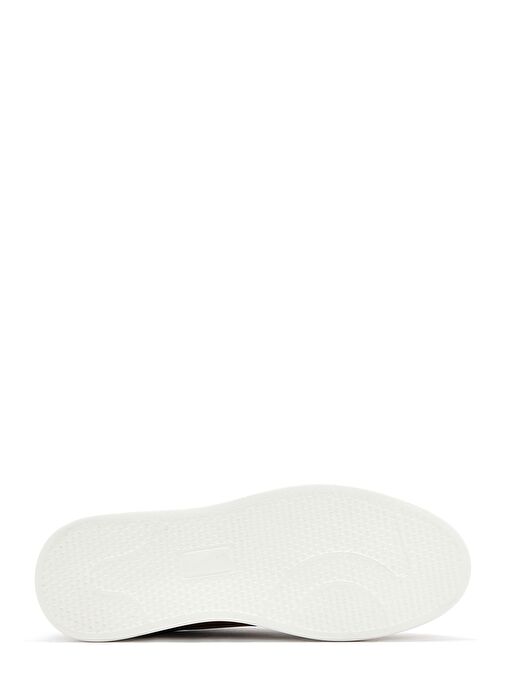Erkek Taba Kalın Tabanlı Bağcıklı Deri Sneaker 25SFD610818 - Görsel 5