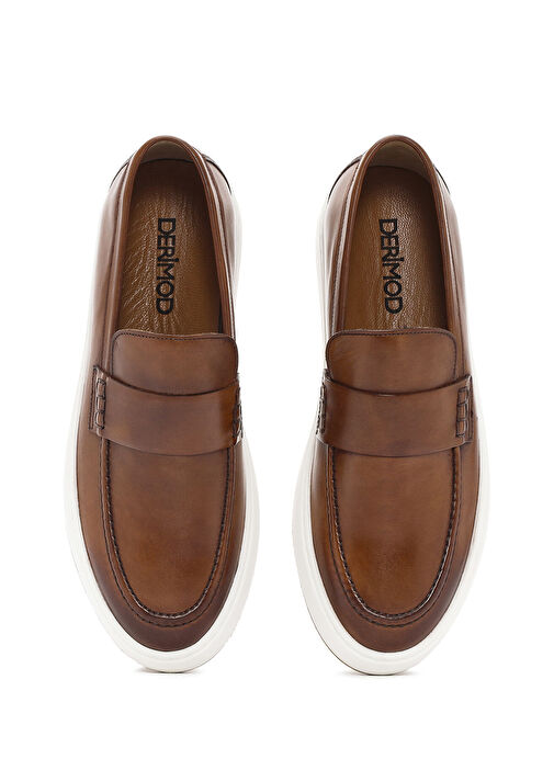 Derimod Siyah Erkek Deri Loafer 25SFD620318 - Görsel 8