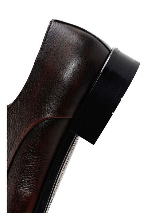 Derimod Kahverengi Kadın Nubuk Klasik Ayakkabı 25SFD6206FT - Görsel 8