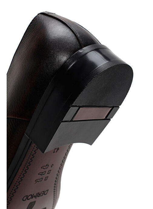 Derimod Kahverengi Kadın Nubuk Klasik Ayakkabı 25SFD6206FT - Görsel 9