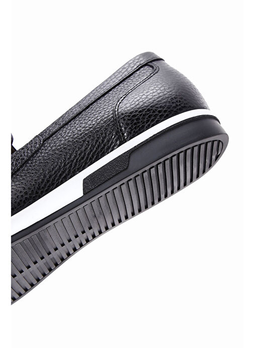 Derimod Siyah Erkek Deri Loafer 25SFD6006FT - Görsel 8