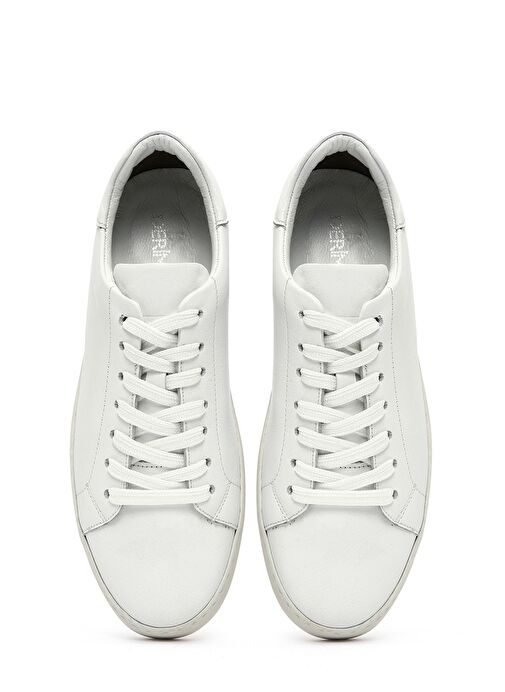 Derimod Derimod Erkek Beyaz Bağcıklı Deri Sneaker 25SFD640118 Boyner'de! Beyaz - 8. görsel
