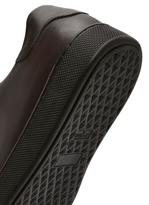 Erkek Kahverengi Bağcıklı Deri Sneaker 25SFD640118 - Görsel 9