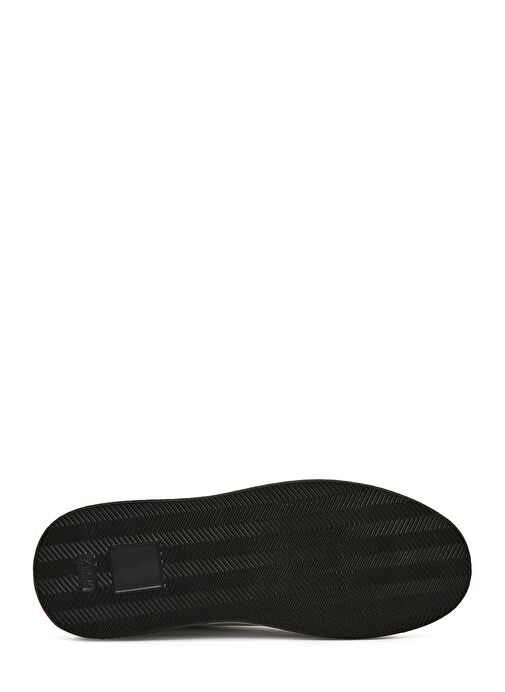 Erkek Beyaz Bağcıklı Deri Sneaker 25SFD640318 - Görsel 5