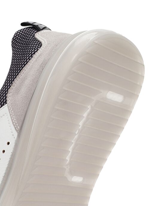 Derimod Derimod Erkek Beyaz Bağcıklı Deri Sneaker 25SFD640714 Boyner'de! Beyaz - 9. görsel