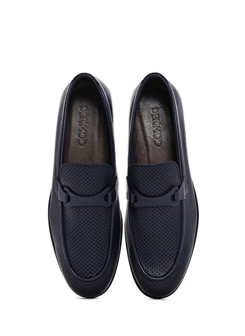 Derimod Siyah Erkek Deri Loafer 25SFD6007DI - Görsel 7