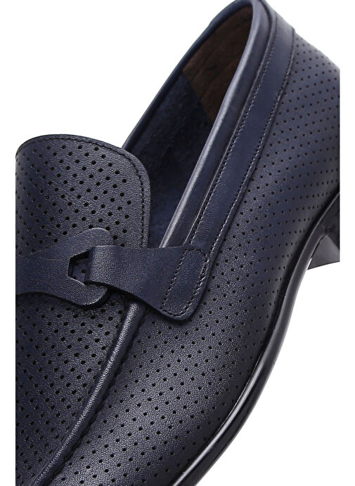 Derimod Siyah Erkek Deri Loafer 25SFD6007DI - Görsel 8