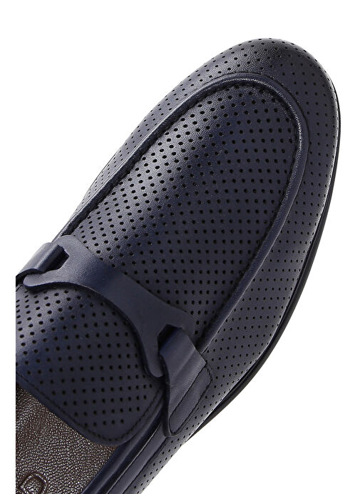 Derimod Siyah Erkek Deri Loafer 25SFD6007DI - Görsel 9