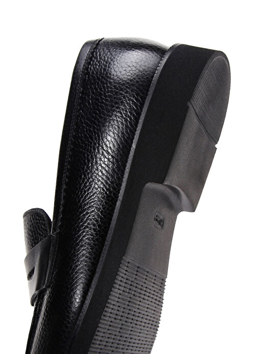 Derimod Siyah Erkek Deri Loafer 25SFD6008FT - Görsel 8