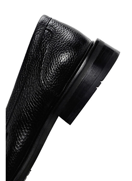 Derimod Siyah Erkek Deri Loafer 25SFD6009FT - Görsel 8
