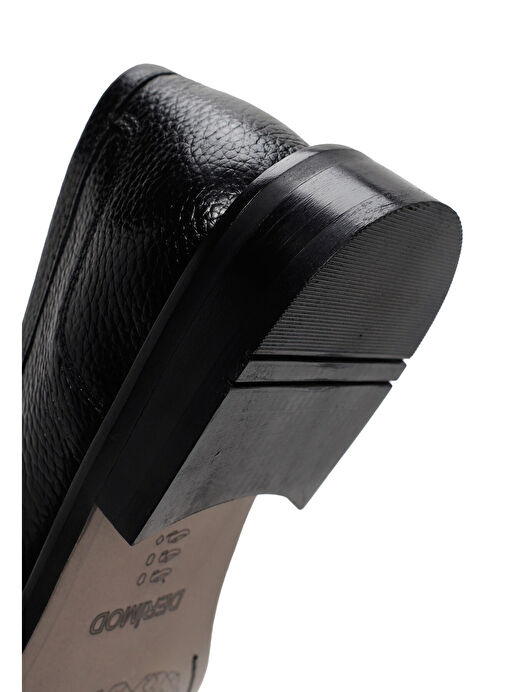 Derimod Siyah Erkek Deri Loafer 25SFD6009FT - Görsel 9