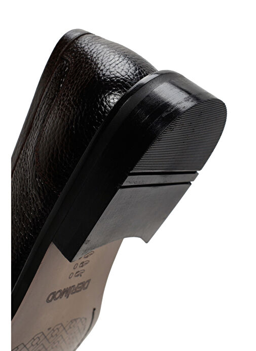 Derimod Derimod Erkek Kahverengi Deri Klasik Loafer 25SFD6009FT | Boyner Kahverengi - 9. görsel
