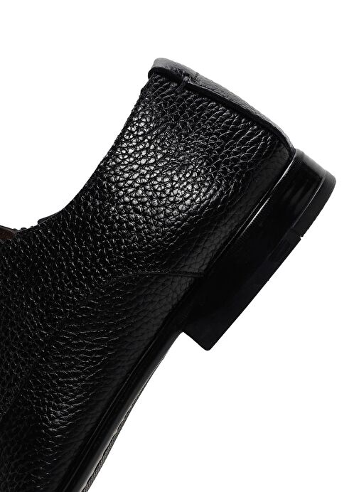 Derimod Black Erkek Siyah Bağcıklı Deri Klasik Ayakkabı 25SFD6010FT - Görsel 8