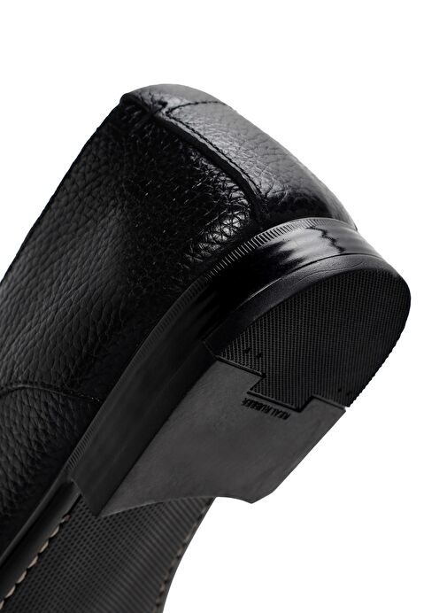 Derimod Black Erkek Siyah Bağcıklı Deri Klasik Ayakkabı 25SFD6010FT - Görsel 9