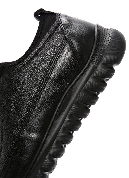 Derimod Derimod Erkek Siyah Bağcıklı Deri Casual Sneaker 25SFD752018 | Boyner Siyah - 9. görsel
