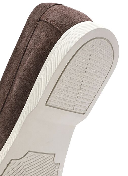 Derimod Fly Erkek Vizon Süet Deri Loafer 25SFD631010 - Görsel 9